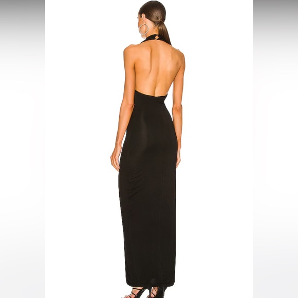 Super down Jade halter maxi dress - Picture 2 of 5